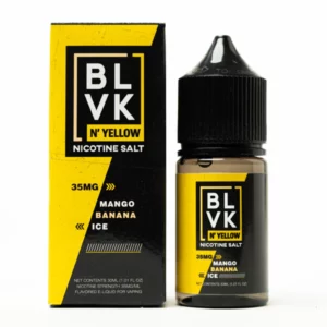 BLVK Salt - Yellow Mango Banana Ice