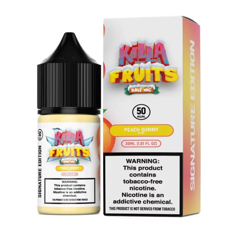 Killa Fruits Salt - Peach Gummy On Ice