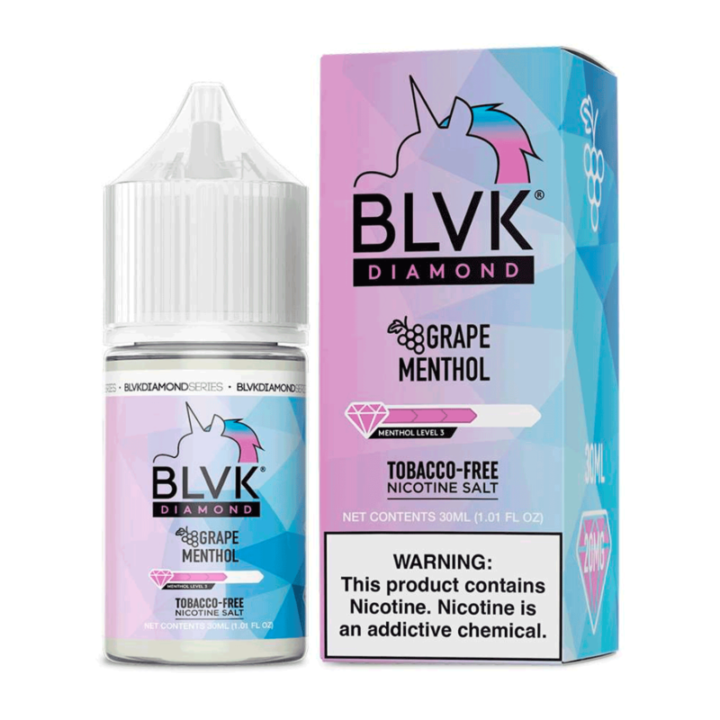 BLVK Salt - Diamond Grape Menthol