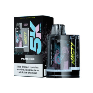 Nasty Crystal 5000 Puffs Desechable - Peach Ice