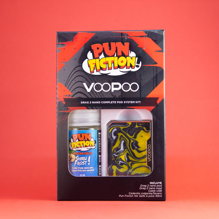Drag Nano Pod + Pun Fiction Sales de nicotina