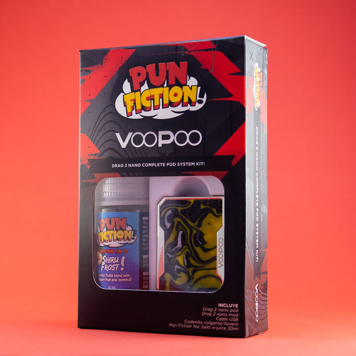 Drag Nano Pod + Pun Fiction Sales de nicotina - Image 2