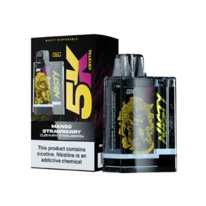 Nasty Crystal 5000 Puffs Desechable - Cush Man Strawberry