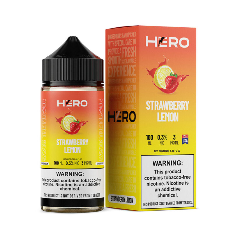 Hero - Grape Strawberry 100ml 3mg