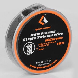 Geekvape - Rollos - N80 Framed Staple Twisted Wire