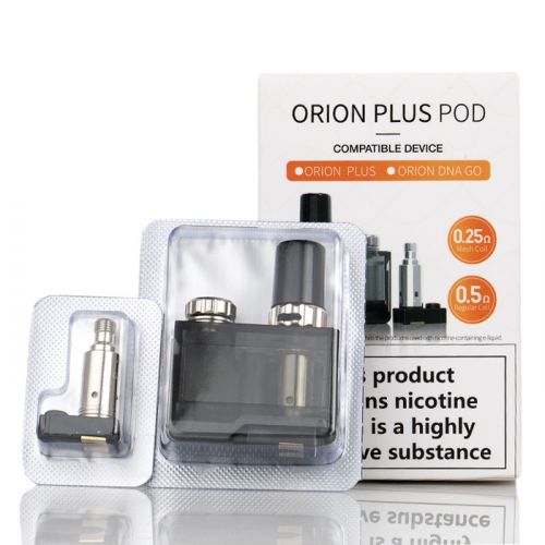 Lost Vape - Orion Plus Replacement Pod w/ Coils (1X 0.25 + 1X0.50)